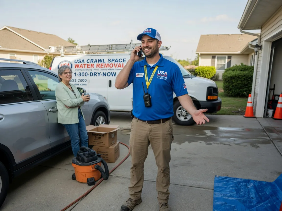 Crawl Space Water Removal Hardenville, MO FAQs